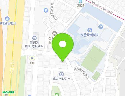 경기도 성남시 수정구 성남대로1518번길 16 (복정동, 복정동제1경로당) 지도