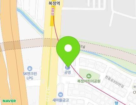 경기도 성남시 수정구 성남대로 1544 (복정동) 지도