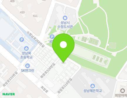 경기도 성남시 수정구 수정남로268번길 28 (산성동, 수정노인종합복지관) 지도