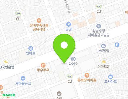 경기도 성남시 수정구 수정로 144 (수진동) 지도