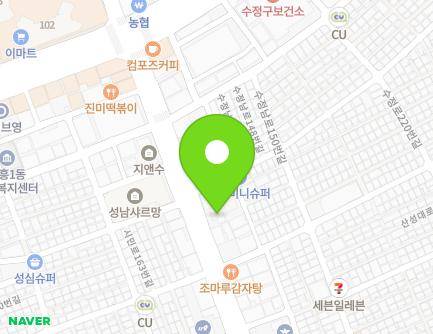 경기도 성남시 수정구 시민로 162 (신흥동) 지도