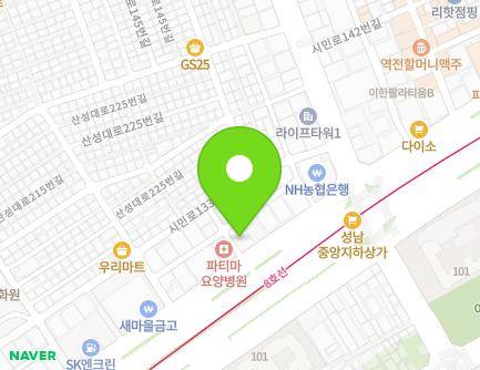 경기도 성남시 수정구 산성대로 233 (신흥동) 경기도 성남시 수정구 산성대로 233 (신흥동) 지도