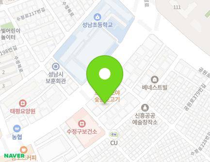 경기도 성남시 수정구 공원로391번길 18 (신흥동, 수정빌라) 지도