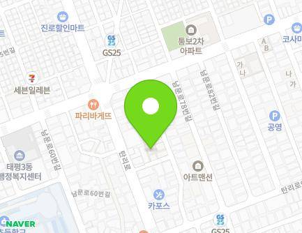 경기도 성남시 수정구 남문로74번길 10-3 (태평동, 현대빌라) 지도