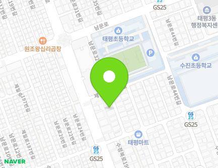 경기도 성남시 수정구 남문로32번길 16 (태평동) 지도