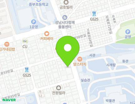 경기도 성남시 중원구 금빛로 89 (금광동, 사회복지법인 월드비전 성남종합사회복지관) 지도