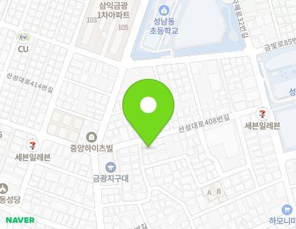 경기도 성남시 중원구 산성대로408번길 32 (금광동, 힐하우스) 지도