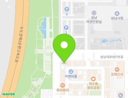경기도 성남시 중원구 성남대로997번길 27-10 (여수동, 여수동243) 지도