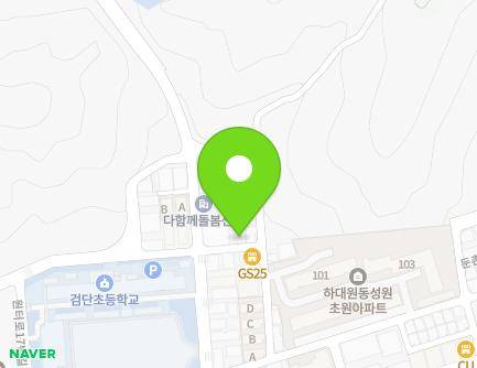 경기도 성남시 중원구 원터로 30-3 (하대원동) 지도