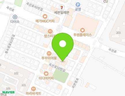 경기도 수원시 권선구 곡선로50번길 21-13 (곡반정동, 한사랑교회) 지도