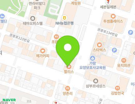 경기도 수원시 권선구 권광로 119 (권선동) 지도