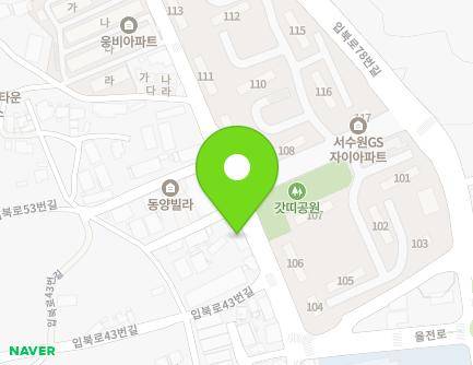 경기도 수원시 권선구 입북로 47 (입북동, 성지빌딩) 지도