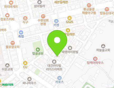 경기도 수원시 권선구 효탑로16번길 55-36 (탑동, 탑하우스) 지도