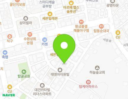 경기도 수원시 권선구 하탑로50번길 25-6 (탑동, 태영빌라) 지도