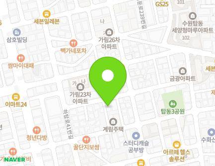 경기도 수원시 권선구 탑동로12번길 27-10 (탑동, 탑파크빌) 지도
