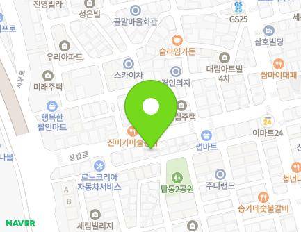 경기도 수원시 권선구 탑동로21번길 36 (탑동, 한림아트빌) 지도