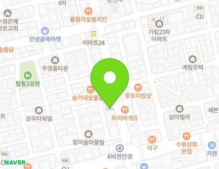 경기도 수원시 권선구 탑동로 9 (탑동) 지도