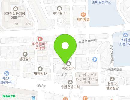 경기도 수원시 권선구 노림로 9-5 (호매실동, 학산빌라) 지도