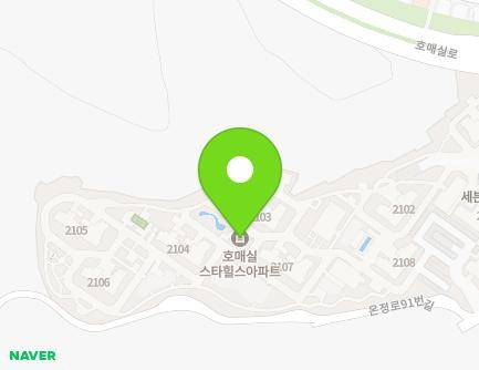 경기도 수원시 권선구 호매실로 103 (호매실동, 호매실스타힐스) 지도