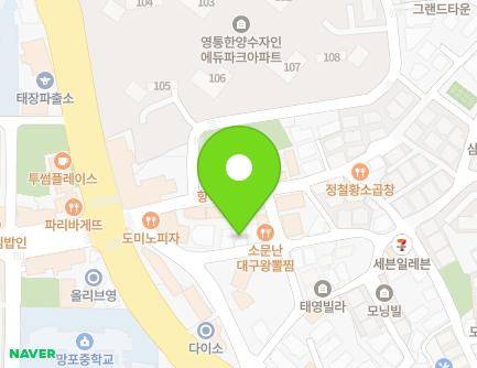 경기도 수원시 영통구 영통로102번길 37-24 (망포동, 하우빌) 지도
