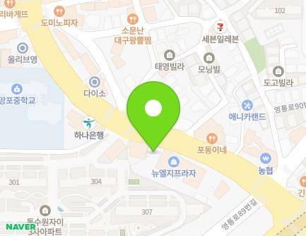 경기도 수원시 영통구 영통로 105 (망포동, 한샘빌딩) 지도