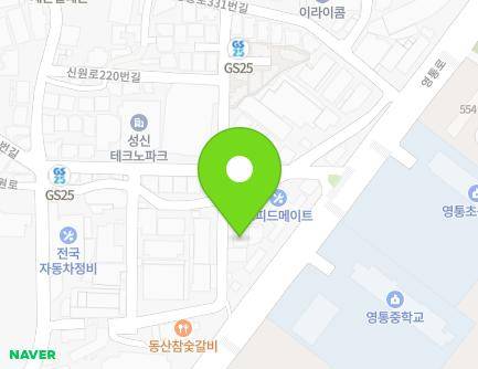 경기도 수원시 영통구 신원로198번길 42 (매탄동, 천일공업사) 지도