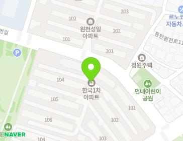 경기도 수원시 영통구 동탄원천로1109번길 37 (매탄동, 한국아파트) 지도