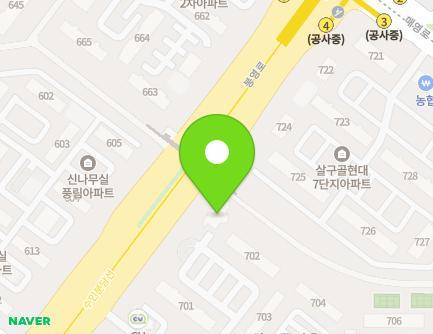 경기도 수원시 영통구 봉영로 1540 (영통동, 살구마을아파트) 지도