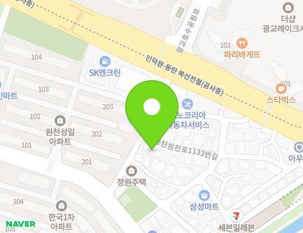 경기도 수원시 영통구 중부대로392번길 21 (원천동, 원천교회) 지도