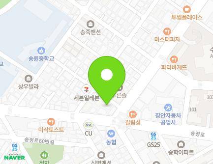 경기도 수원시 장안구 송원로1번길 5 (송죽동, 행복주택1) 지도