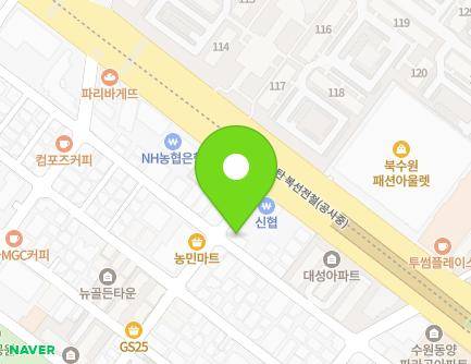 경기도 수원시 장안구 경수대로955번길 7 (송죽동) 지도