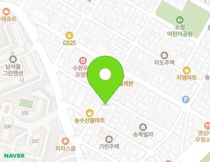 경기도 수원시 장안구 파장로21번길 15 (송죽동, 현대양행) 지도