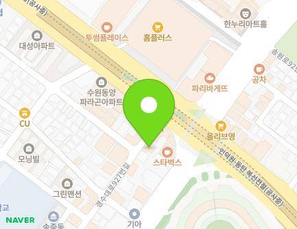 경기도 수원시 장안구 경수대로927번길 9 (송죽동) 지도