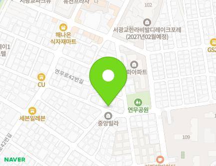 경기도 수원시 장안구 창훈로39번길 20 (연무동, 연무중앙교회) 지도