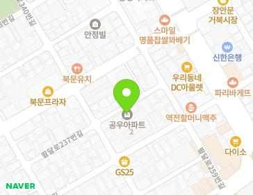 경기도 수원시 장안구 정조로921번길 22 (영화동, 공우아파트) 지도