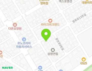 경기도 수원시 장안구 장안로18번길 16 (영화동, 다솜주택 2) 지도