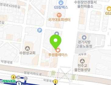 경기도 수원시 장안구 서부로 2161 (율전동) 지도