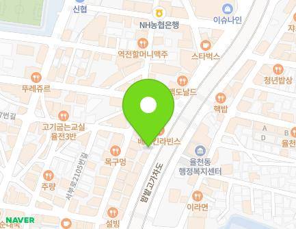 경기도 수원시 장안구 서부로 2117 (율전동) 지도