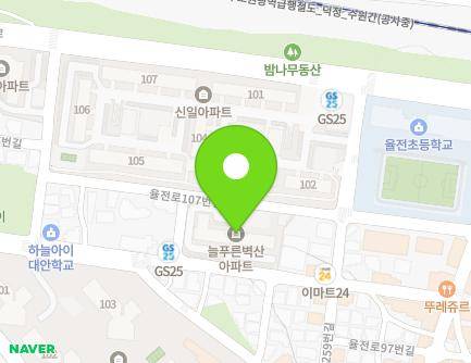 경기도 수원시 장안구 율전로101번길 40 (율전동, 늘푸른벽산APT) 지도