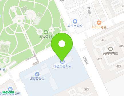 경기도 수원시 장안구 대평로 111 (정자동, 대평초등학교) 지도
