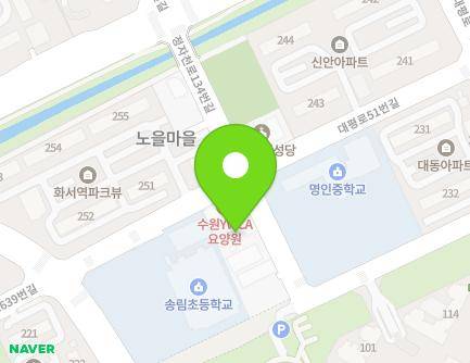 경기도 수원시 장안구 정자천로134번길 38 (정자동, 창의나라유치원) 지도