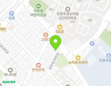 경기도 수원시 장안구 금당로38번길 4 (조원동) 지도