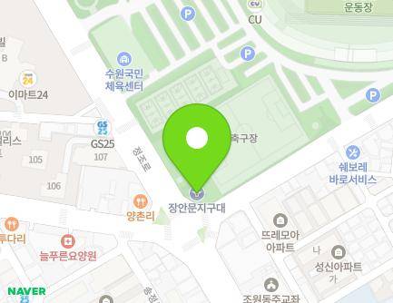 경기도 수원시 장안구 송정로 113 (조원동, 장안문지구대) 지도