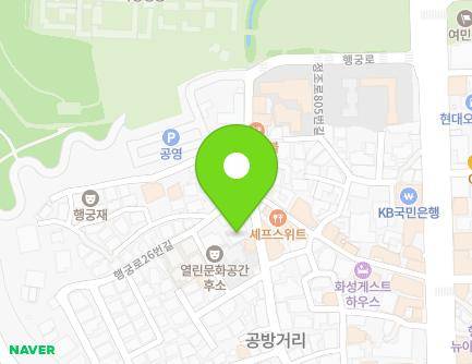 경기도 수원시 팔달구 행궁로 30 (남창동) 지도