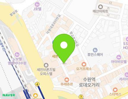 경기도 수원시 팔달구 향교로1번길 12 (매산로1가) 지도