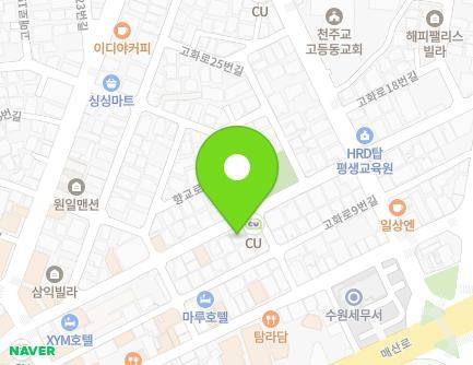 경기도 수원시 팔달구 고화로13번길 23 (매산로2가, HOTELIt'sW) 지도
