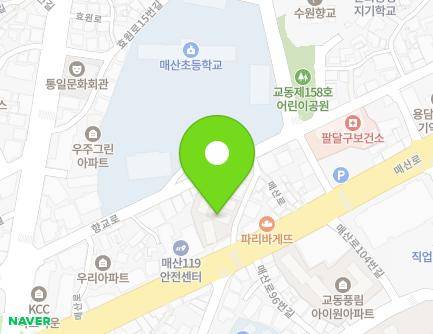 경기도 수원시 팔달구 매산로 93-5 (매산로3가, 교보타운) 지도