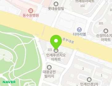 경기도 수원시 팔달구 중부대로170번길 17 (인계동, 수원인계푸르지오) 지도