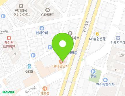 경기도 수원시 팔달구 경수대로 549 (인계동, 동수원빌딩) 지도