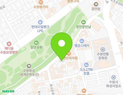 경기도 수원시 팔달구 정조로905번길 31 (장안동, 칠성연립) 지도